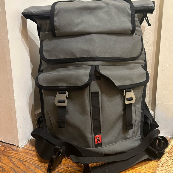 Chrome Industries Bags Chrome Industries Ivan Rolltop Backpack Grey